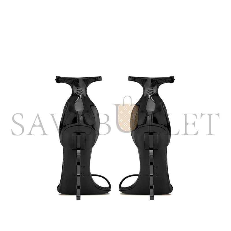 YSL OPYUM SANDALS IN PATENT LEATHER 5576620NPVV1000 YSL OPYUM SANDALS IN PATENT LEATHER 5576620NPVV1000